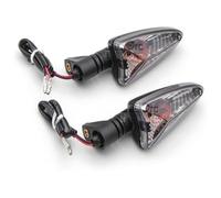 para T&riumph para Day&Tona 675 675r 2011-2015 para Tiger 800 1050 2 Uds Luz De Intermitente Trasero Delantera De Motocicleta Intermitente Señal De Giro para Motocicleta(Black with Line)