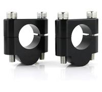 para T&riumph para Speed para Triple 1050i R para RS S 28mm 1 1/8 "elevadores De Manillar DMotocicleta Abrazaderas Elevadores Barra Mango Aluminio Motocicleta Manillar Riser(Black Riser 20mm)