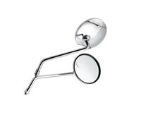 Para T100: Accesorios De Espejos Retrovisores Laterales Cromados De 8 Mm Para Motocicleta