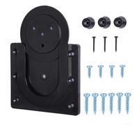 Para tablero de dardos Kit de fijación estándar Bristle placas electrónicas | Acero resistente, acabado en negro, fijación segura, duradera, evita que se mueva