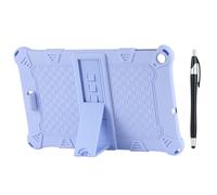 para Tableta ALLDOIPlay20 / IPlay20 PRO de Silicona 10.1 Pulgadas con Soporte y LáPiz (PúRpura)