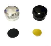 Para Takuma P1 P7 Bait Finesse System Perilla de ajuste de freno de metal específico para carrete de cebo Soporte de afinación de arrastre (P7 negro)