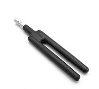 para Taladro inalámbrico o enrollador de Correa de Acero Inoxidable Negro de Impacto de 1/4 Pulgadas