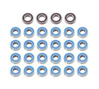 Para Tamiya 1/14 Grand Knight Para King Para Hauler Kit De 30 Cojinetes Sellados Para Camión Tractor Remolque Semirremolque Piezas De Actualización RC Rodamientos