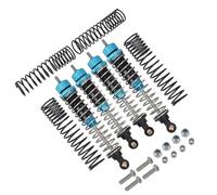 Para Tamiya Chasis CW-01 Para Lunch Box Midnight Pumpkin Para Unimog 406 Amortiguadores Aceite Aleación Aluminio Piezas De Mejora RC Mejoras(Blue)