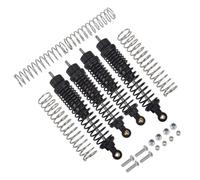 Para Tamiya CW-01 Chasis Lunch Box Para Unimog 406 Piezas De Actualización Aleación Aluminio Amortiguadores Aceite Accesorios Repuesto Componentes Rc(Black)