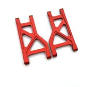 para Tamiya Denetsu para Fighter para NXGEN DT04 58741 DT03 58587 58628 1/10 RC Accesorio De Componente Brazo Oscilante Inferior Trasero Metal para Coche Piezas Automóviles RC