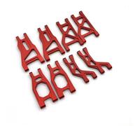 para Tamiya Denko para Fighter para NXGEN DT04 58741 DT03 58587 58628 1/10 RC Coche Metal Delantero Trasero para Arriba Abajo para Piezas Brazos Oscilantes Piezas Automóviles RC