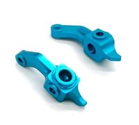 Para Tamiya Para Hornet Para EVO 58742 DT02 DT03 1/10 Copa Dirección Metal Control Remoto Accesorios Actualización Coche Piezas Cazoleta DireccióN Rc(Blue)
