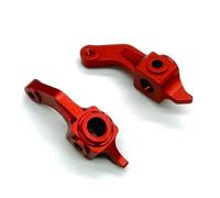 Para Tamiya Para Hornet Para EVO 58742 DT02 DT03 1/10 Copa Dirección Metal Control Remoto Piezas Mejora Coche Accesorios Cazoleta DireccióN Rc(Red)
