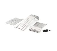 para Tamiya para Hotshot II 2024 58737 1/10 Acero Inoxidable Placa De Protección del Chasis Protector Eje Coche RC Piezas Mejora Accesorios RC Recambios