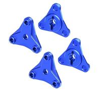 Para Tamiya Para Hotshot II 2024-58737-A 1/10 GPM 7075 Rueda Aleación Hexes RC Actualización Modificación Piezas Reparación RC Mejoras(Blue)
