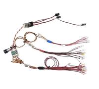 para Tamiya para Scania 56371 56375 para Actros para Volvo para Man 1/14 2,4G Juego De Luces Inalámbrico Módulo Grupo Lámpara Camión RC Piezas para RC