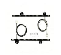 para Tamiya para Scania 770S 6X4 56368 8X4 56371 1/14 RC Camión Coche PCB Negro 5V Falda Lateral Luz DIY Piezas para Juguetes RC Orugas Maquetas