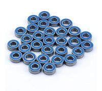 Para Tamiya Para Scania 770s Para Volvo 1/14 Kit 30 Rodamientos Metálicos Camión RC 6x12x4 Mm 5x11x4 Mm Semirremolque Basculante Maquetas Rodamientos Rc