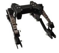 para Tamiya para Scania 770S para Volvo 750 para ACTROS 3363 para Man 1/14 RC Coche Suspensión Trasera Metal Montaje Piezas Mejora Piezas Mejora RC
