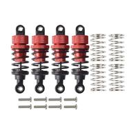 Para Tamiya Para TT-02 Para TT-01 M05 M06 Escala 1/10 Para Coches Carreras RC Drift Piezas Para Chasis Amortiguador Aceite Aluminio 4 Piezas Amortiguador Rc(Red 4pcs)