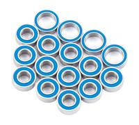 Para Tamiya Para TT-02B 1/10 16 Piezas De Bujes De Rueda De Metal Kit De Cojinetes Sellados Para Eje Piezas De Repuesto Para Coche RC Para Buggy RC Rodamientos