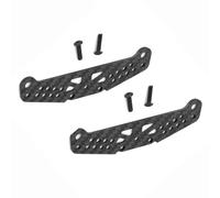 Para Tamiya Para TT01 1/10 Soporte Amortiguador Fibra Carbono Con Dureza Reforzada. Antes Y Después Reemplazo Accesorios Para Coche RC Chasis RC