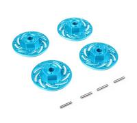 Para Tamiya Para TT02 Para TT01 Para TT-02 1/10 Disco Rotor Freno Aleación Aluminio Accesorios Actualizaciones Coche RC Rc Maquetas Piezas(Blue)