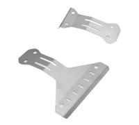 para Tamiya para XV-02 Pro para XV02 58707 1/10 RC Coche Protector Chasis Trasero Delantero Acero Inoxidable Mejora Reparación Modificar Piezas Piezas Mejora Modelos RC