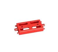 para Tamiya para Yutaka para Hotshot II 2024 Edición 58737 1/10 Soporte De ala Trasera Metal Eléctrico Accesorios Actualización Repuestos