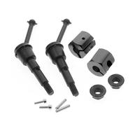 Para Tamiya SW-01 SW01 1/24 Juego De 2 Ejes Y Tuercas De Acero Aleado CVD Repuesto Mejorado Para Monster Truck RC 4x4 RC Reemplazos Repuestos