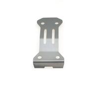 Para Tamiya XV-02 Pro XV02 58707 1/10 Protector Chasis Delantero Y Trasero Acero Inoxidable Piezas Mejora Coches RC RC Mejoras(Rear)