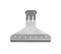 Para Tamiya XV-02 Pro XV02 58707 1/10 Protector Chasis Delantero Y Trasero Acero Inoxidable Piezas Mejora Coches RC RC Mejoras(Front)