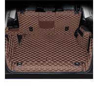 para Tanque para 500 2023 2024 Estera Maletero Cobertura Completa Forro Duradero Cuero Alfombras Botas Accesorios Protector Maletero Alfombrilla(Coffee 5 Seats)