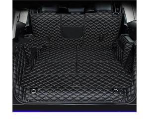 para Tanque para 500 2023 2024 Estera Maletero Cobertura Completa Forro Duradero Cuero Alfombras Botas Accesorios Alfombrillas Maletero(Red 7 Seats)