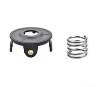 Para tapa 195858-1 y repuesto de resorte 231352-0 compatible con Dur181z Dur181rf Piezas de recortadora de césped Carcasa de plástico y kit de resorte de metal para cuidado de equipos de jardín al