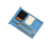 para tarjeta de memoria, 4 x 3 cm, soporte para mini SIMS, a prueba de golpes, a prueba de polvo, organizadores de almacenamiento portátiles para tarjetas SIMS móviles, accesorio de viaje de