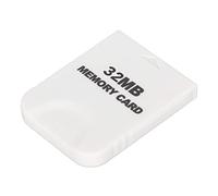 para Tarjeta de Memoria de, Tarjeta de Memoria de Alta Velocidad para Consola de Juegos, Dispositivo de Almacenamiento Blanco Plug and Play con Carga, guardado, Copia y (32 MB (507 Bloques))