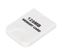 para Tarjeta de Memoria de, Tarjeta de Memoria de Alta Velocidad para Consola de Juegos, Dispositivo de Almacenamiento Blanco Plug and Play con Carga, guardado, Copia y (128 MB (2043 Bloques))