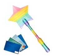 para Tarjetas de Pago, de Estrella Impreso en 3D, extensión de 14 x 3.74 x 0.98 Pulgadas con función de Clip, Herramienta de Tarjetas sin Contacto, Accesorio novedoso con Estilo de