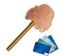para tarjetas, novedosa de pago impresa en 3D, de tarjeta de crédito para niños, niñas, cumpleaños, vacaciones, Pascua, día del niño, Halloween, Acción de Gracias