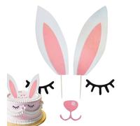 Para Tarta Con Forma De Asta, Decoración Creativa Con Orejas De Conejo Para, Bodas, Navidad, Cumpleaños | Accesorios De De Postres Decoración De Pasteles Festivos Reutilizabl