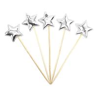 para tarta de cumpleaños con forma de estrella, s para tarta de cumpleaños para niñas, 5 s para de para niños, Decoración de pastel de comida de calidad alimentaria, estaca segura, de