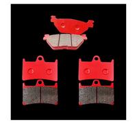 para TDM 900 2002-2014 FJR 1300 A FJR1300 (ABS) 2003-2005 XV 1700 1900 A para Pastillas Freno Delanteras Traseras Cerámica Midnight Star Pastillas Freno Motocicleta(All 3 Pair)