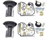 para TDM850 XTZ750 Sistema de Combustible de Motocicleta Piezas de Flotador Cilindro diafragma Aceite Taza Flotador Jet Reemplazo del carburador(C)