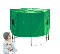 para Techo de Cama elástica - para Sombra de Dosel Resistente al Agua, bloqueante UV Duradero para Uso de Juegos | Top para Toda la Temporada con Elementos de fijación