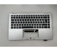 Para teclado HP EliteBook x360 1040 G8 M46731-BB1 Hebrew Israel Palmrest Keyboard