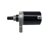 Para Tecumseh 36914 37425 Motor de arranque 12 V en sentido contrario a las agujas del reloj engranaje de piñón de 10 dientes negro compatible con Lester 5747 Stc0023 piezas de cortacésped de motor