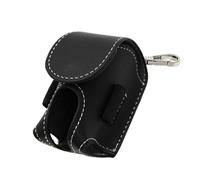 para tee de Golf: Soporte para Pelotas de Cuero PU, Accesorio portátil para Campos, Almacenamiento de llaveros | de Transporte Compacto Resistente al Agua Que Protege los Elementos esenc