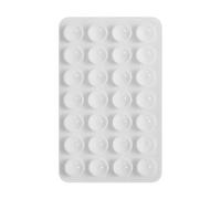 para teléfono con succión - 3.7 x 2.13 x 0.24 pulgadas, carcasa autoadhesiva, duradera | Cómoda , agarre para teléfono para selfies, videos, chatear y ver películas