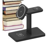 Para Teléfono De Mesa Cargador Inalámbrico - De 11,9 Cm, Base De Magnética | Para Smartphone De Acrílico ABS Rápido, Portátil, Dock Portátil Para En Acre Estación De Portátil Para En Acre Estación De