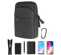 - para teléfono móvil - táctica para la Cadera, Organizador de Nailon Multiusos, Soporte de Equipo de Exterior Duradero, compacta | Almacenamiento de Utilidad para Senderismo