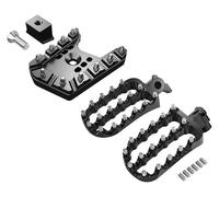 para Tenere 700 para XTZ 700 para XTZ700 2019-2024 para Tenere 700 Rally para World Raid Reposapiés forjados para Motocicleta Reposapiés Motocicleta(Set Black)