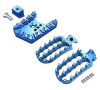 para Tenere 700 para XTZ 700 para XTZ700 2019-2024 para Tenere 700 Rally para World Raid Reposapiés forjados para Motocicleta Reposapiés Motocicleta(Set Blue)